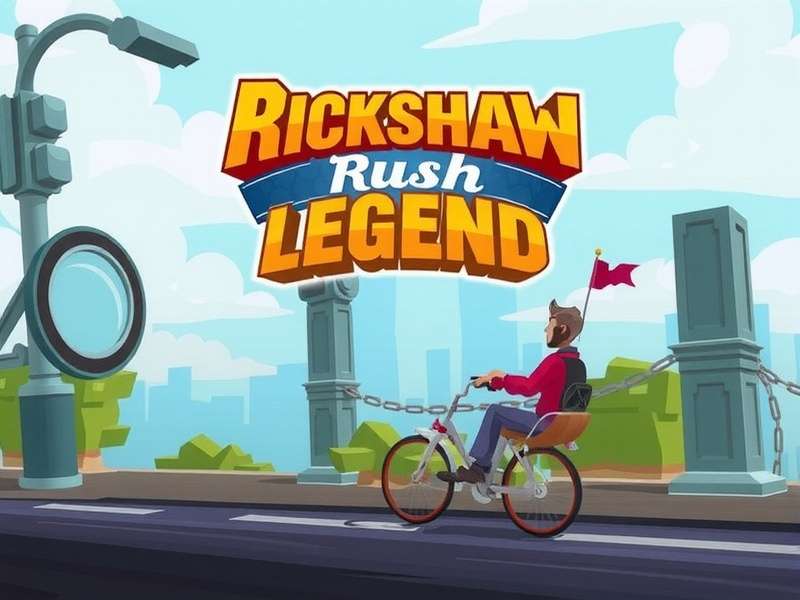 Rickshaw Rush Legend - The Ultimate Indian Racing Experience Rickshaw Rush Legend Game Banner