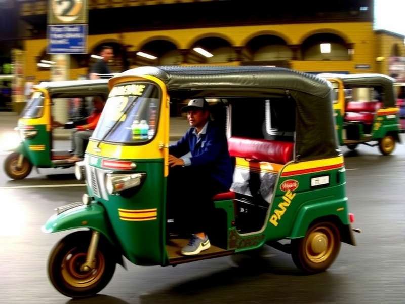 Race through the iconic streets of Mumbai in Rickshaw Rush Legend Rickshaw Rush Legend Mumbai Track